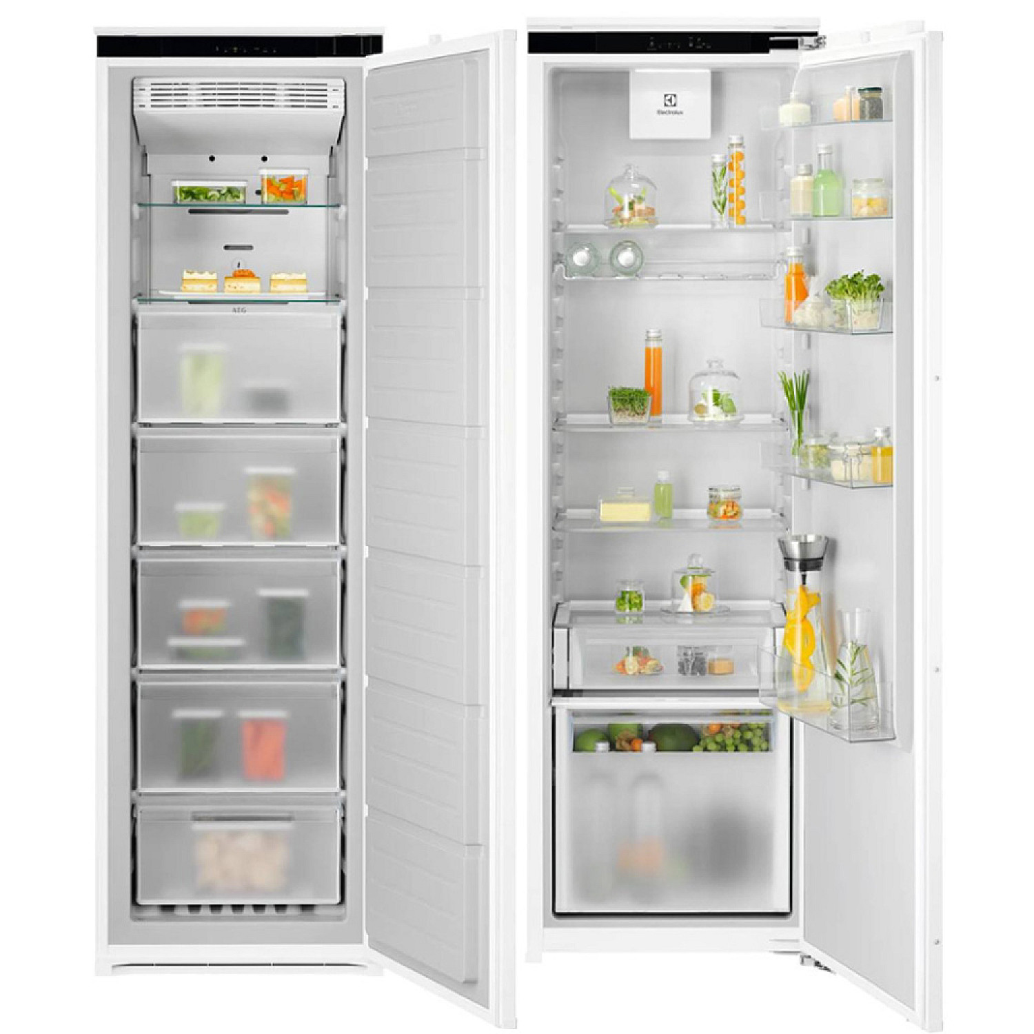 Electrolux paket kyl och frys era7de18c-eua7ne18c - integrerad & door on door