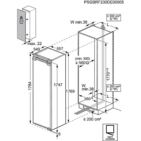 Electrolux - ERD6DE18C- EUN7NE18C - Door on door DynamicAir