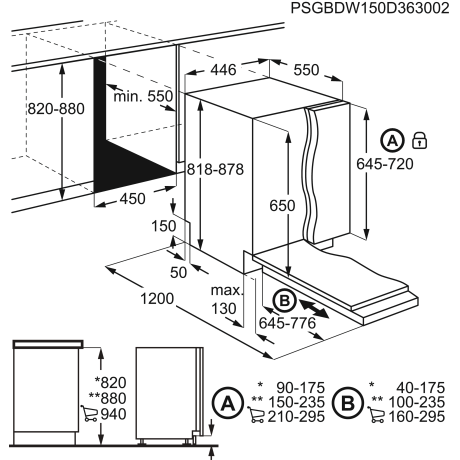 Electrolux - ESL4510LO - Passar IKEA Metod Electrolux - ESL4510LO - Passar IKEA Metod