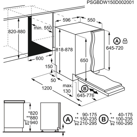 Electrolux - ESL5335LO - Passar IKEA Metod Electrolux - ESL5335LO - Passar IKEA Metod