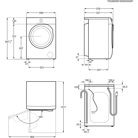 Electrolux - EW6F5248G3 Electrolux - EW6F5248G3