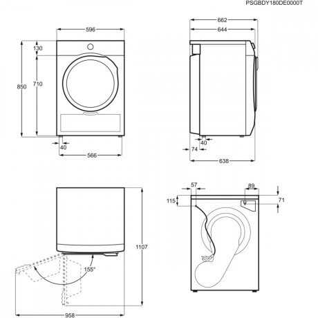 Electrolux - EW6F6248G5 - EW8H648G7 Electrolux - EW6F6248G5 - EW8H648G7