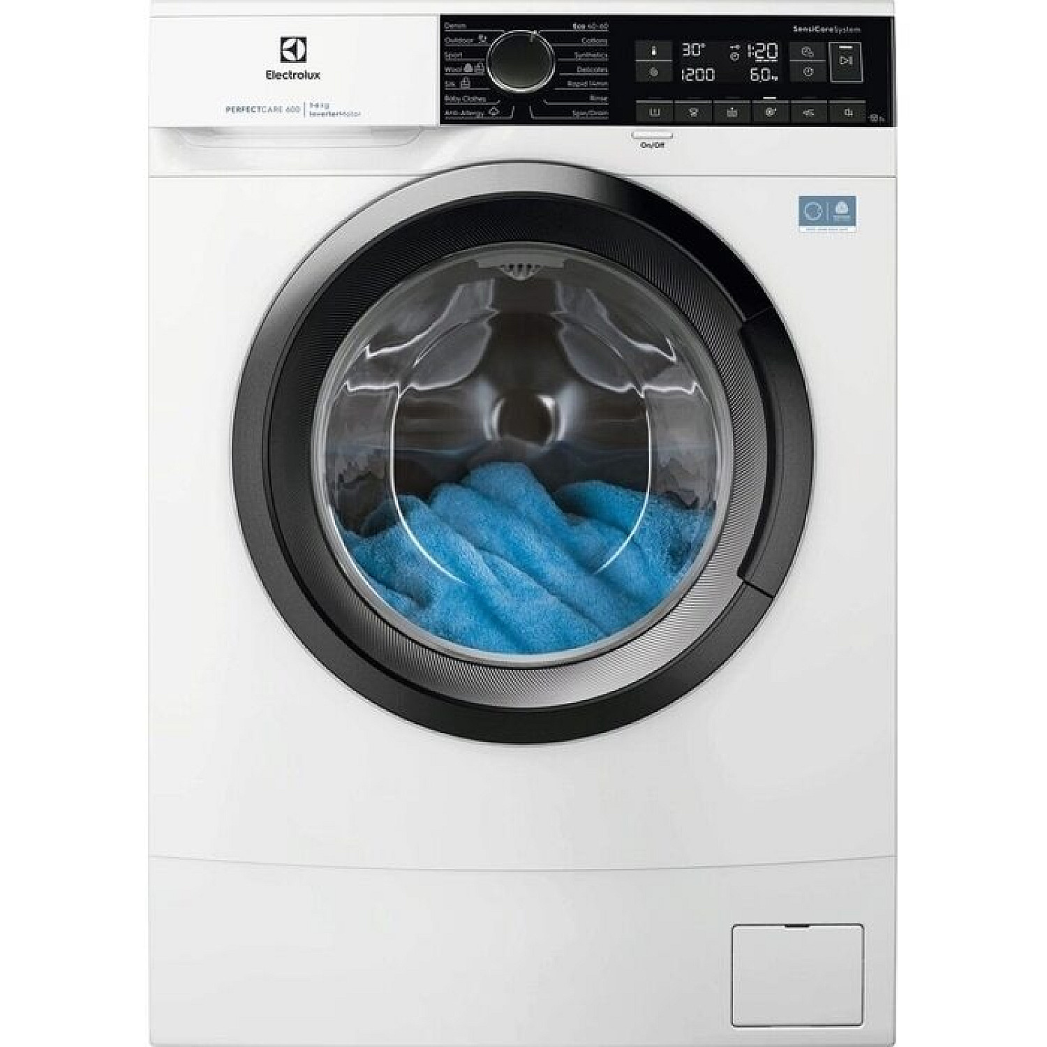 Electrolux frontmatad tvättmaskin ew6s762w38