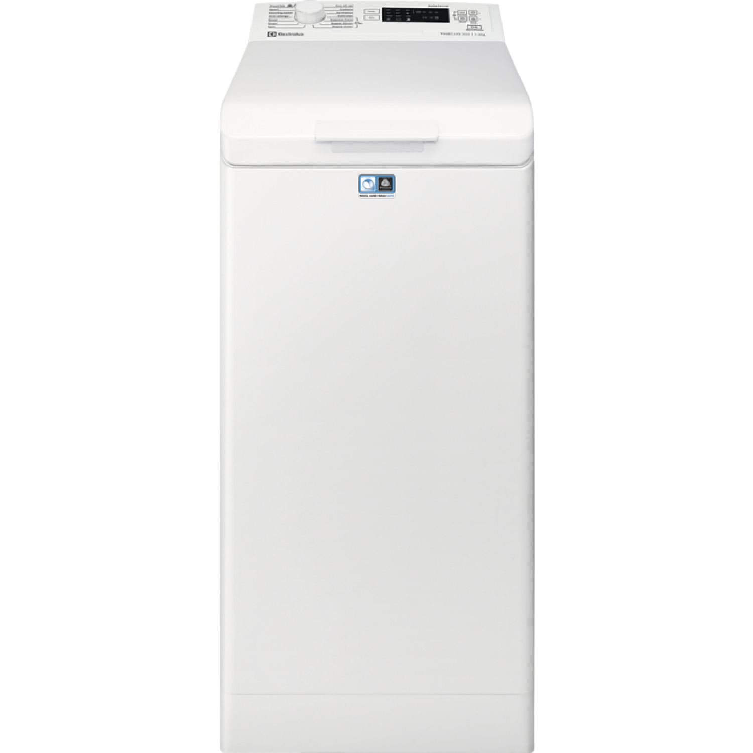Electrolux toppmatad tvättmaskin ew6t3226b3 fristående 6 kg