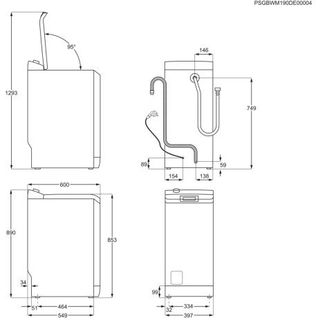 Electrolux - EW6T5226C4 Electrolux - EW6T5226C4