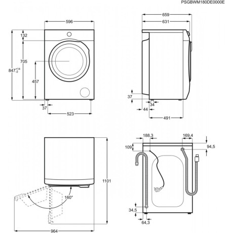 Electrolux - EW7F7649U2 - EW8H769B8 - Steamcare & U-dose Electrolux - EW7F7649U2 - EW8H769B8 - Steamcare & U-dose