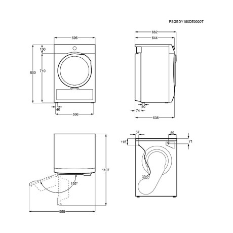 Electrolux - EW7H558B5 Electrolux - EW7H558B5