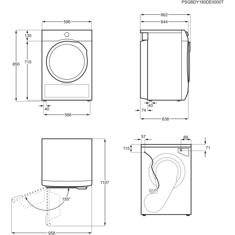 Electrolux - EW8H658B8 Electrolux - EW8H658B8