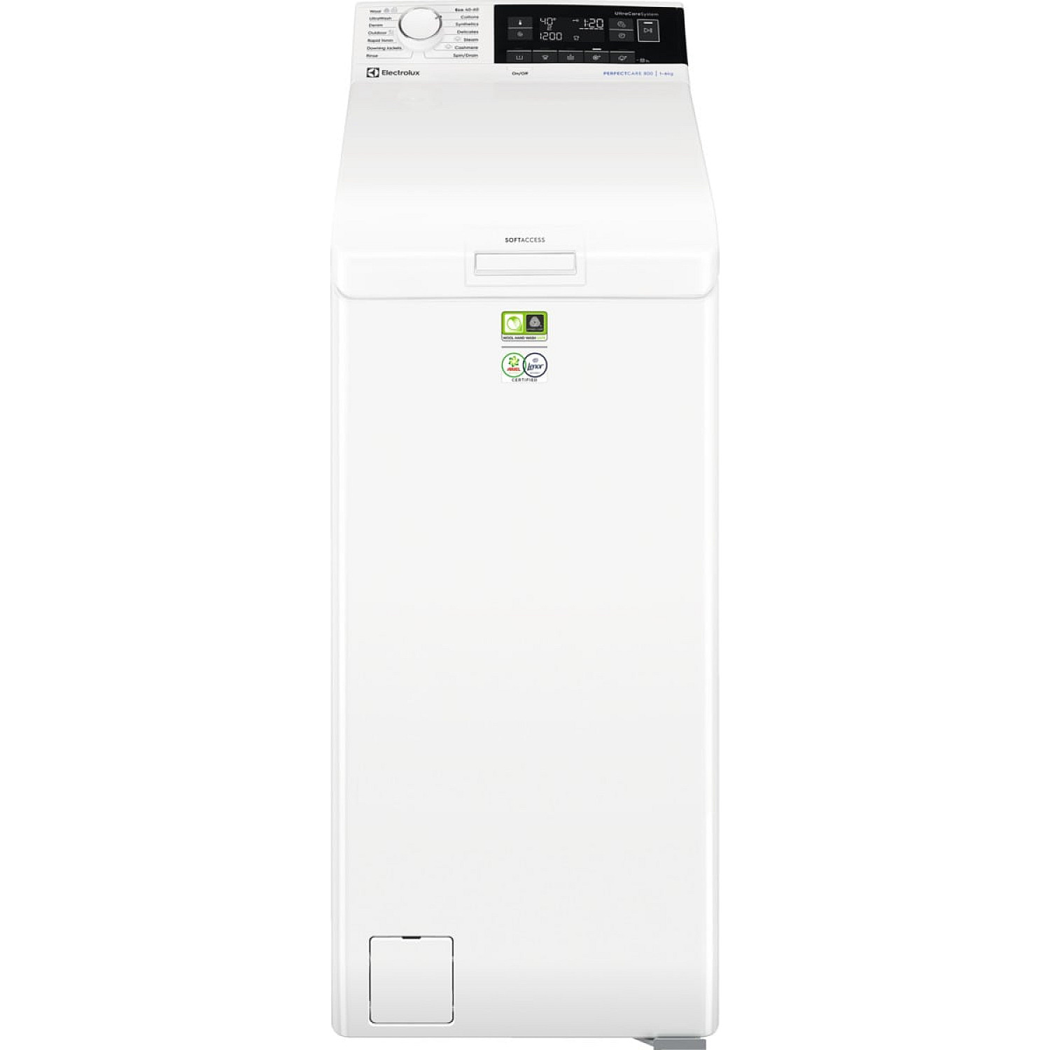 Electrolux toppmatad tvättmaskin ew8t663g1g toppmatad ultracare