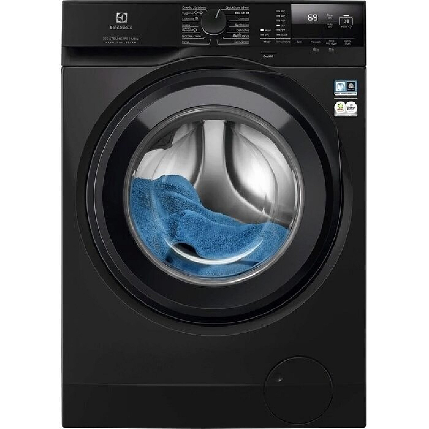 Electrolux kombi tv&auml;tt/tork ewi722p94g