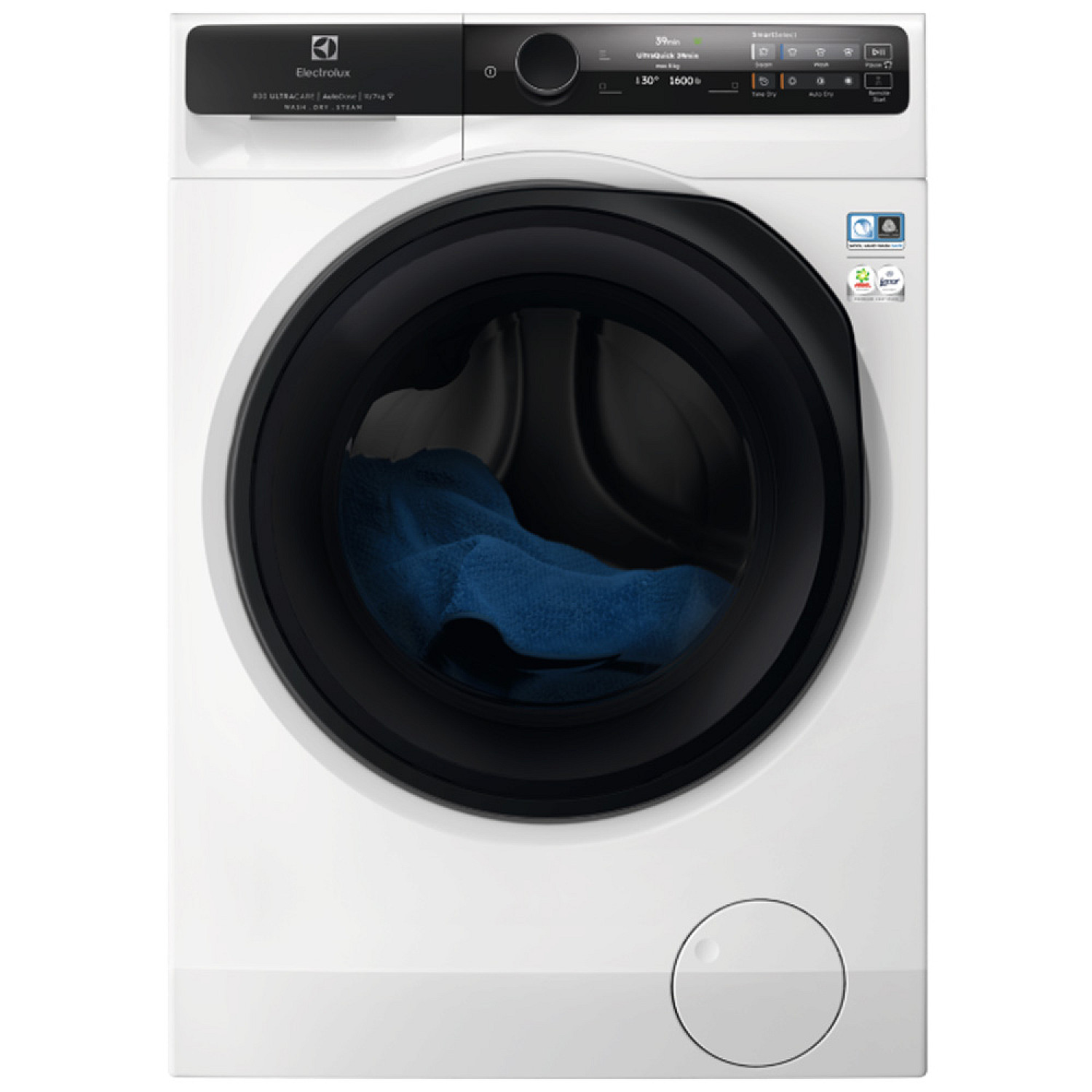 Electrolux kombi tvätt/tork ewi874ly6q ultracare autodose 3-i-1 tvätt tork
