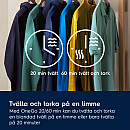 Electrolux - EWT697EX6E - Vit, Skonsam klädvård & AI-assist, tvätt 10.5 kg, tork 6 kg