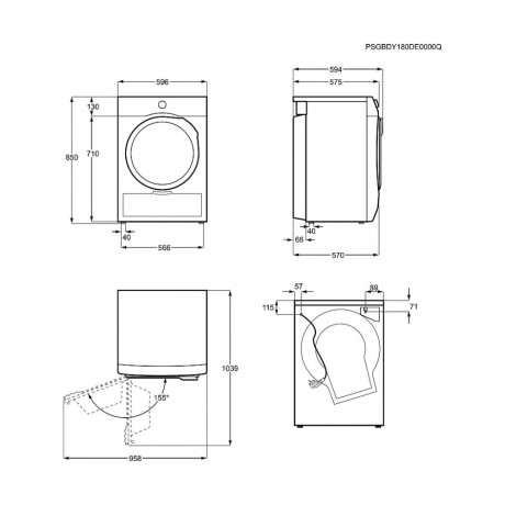 Electrolux - EW6F6348B6 - EW6C527G2 Electrolux - EW6F6348B6 - EW6C527G2