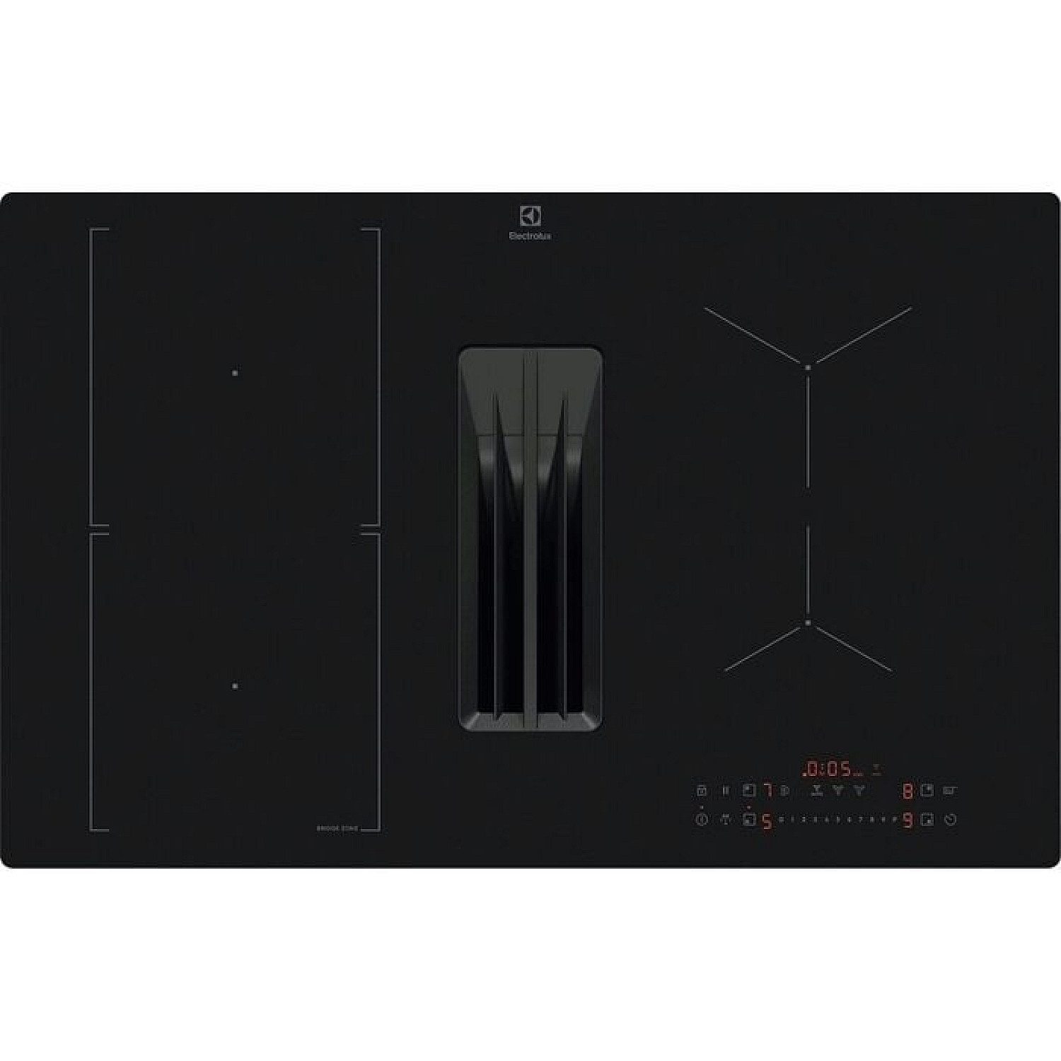 Electrolux häll med fläkt hhob8t0mc