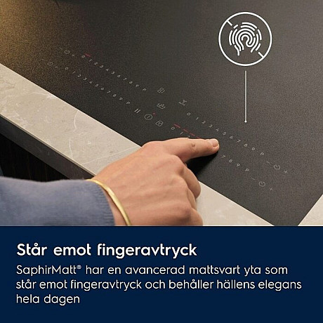 Electrolux - HOB860BSC - Induktionshäll SenseBoil SaphirMatt 77 cm