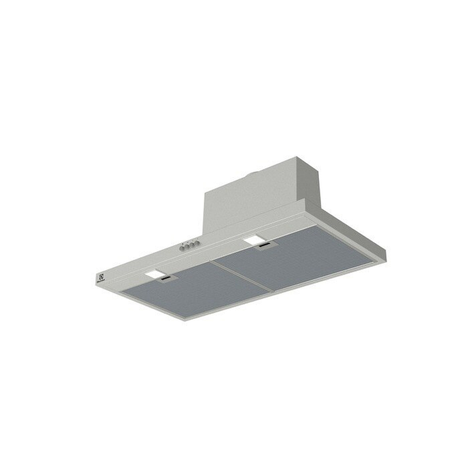Electrolux underbyggnadsfläkt lfg337w 70 cm köksfläkt led belysning