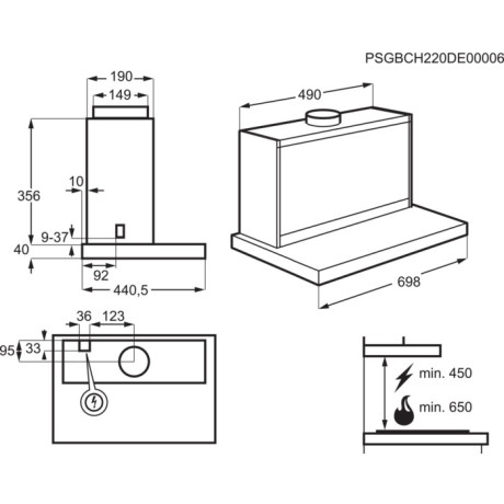 Electrolux - LFG427W Electrolux - LFG427W