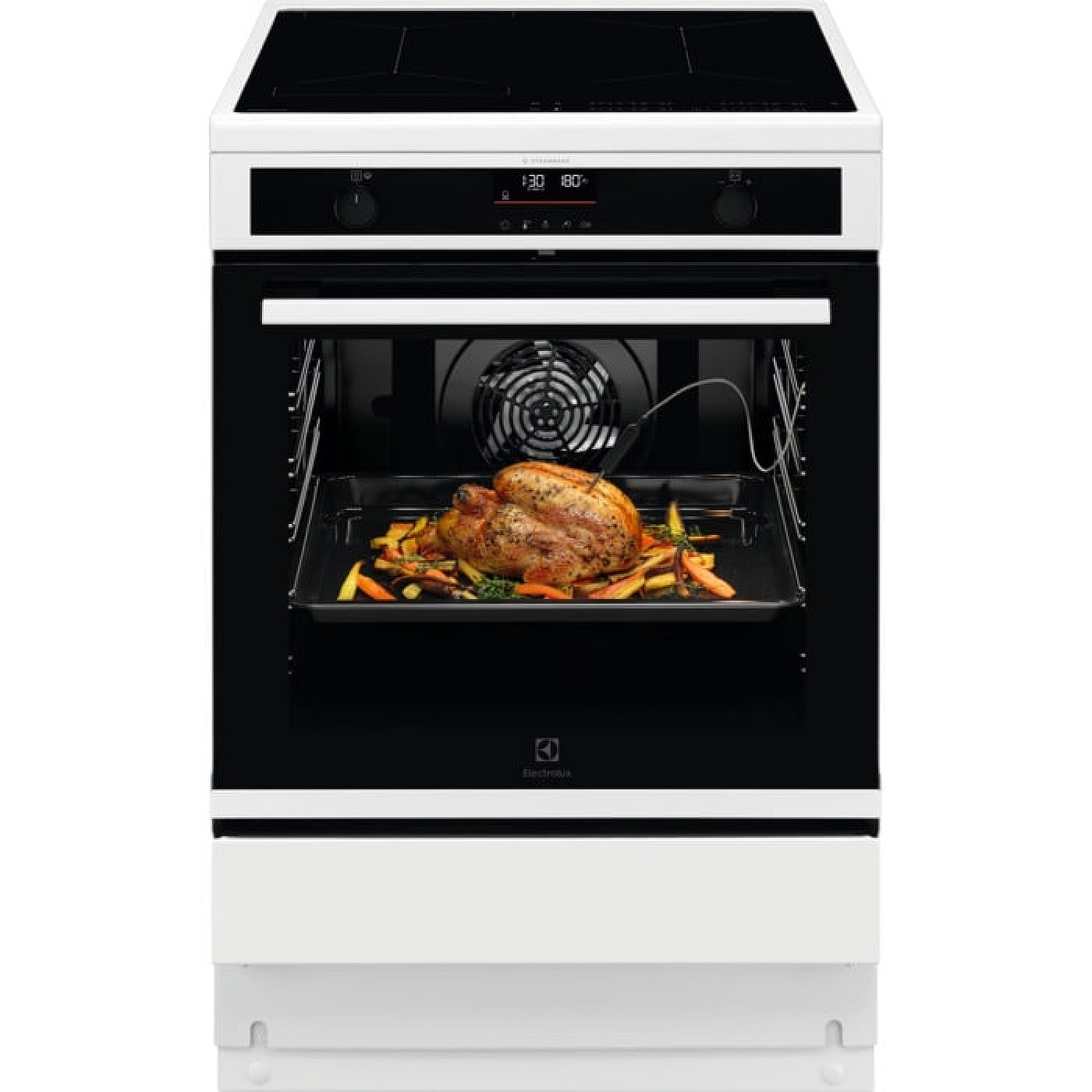 Electrolux induktionsspis lki66890sw induktionsspis med steambake