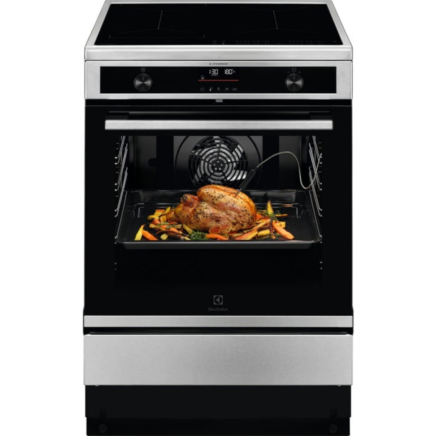 Electrolux induktionsspis lki66890sx induktionsspis steambake maxisense