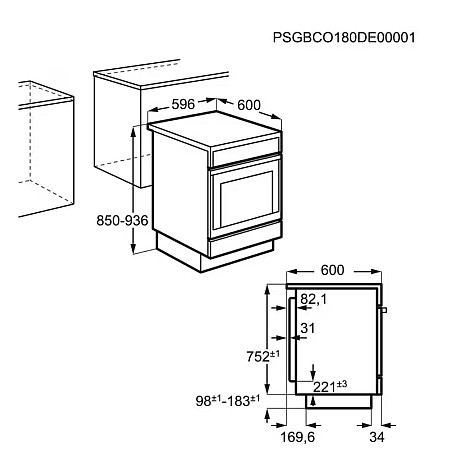 Electrolux - LKI66890SX Induktionsspis SteamBake MaxiSense