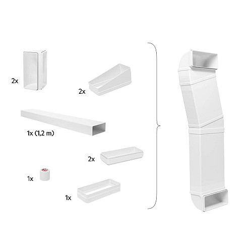 Electrolux - M2CKCF01C half piping kit - snabb hemleverans