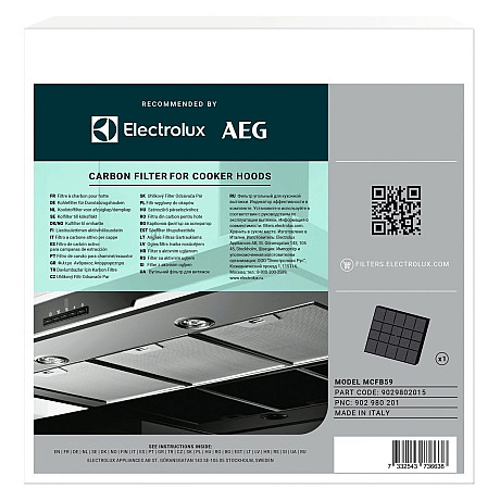 Electrolux - MCFB59PL OdourClean Plus Kolfilter