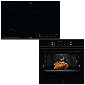  Electrolux - Premiumpaket - Ugn ångbakning WiFi +Häll automatisk fläktstyrning