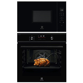  Electrolux - Premium paket - Ugn SteamBake WiFi & Mikro TouchOpen 17L
