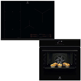 Paket ugn och häll Electrolux - COPP22B-HOX760MF - SteamBake ugn & PowerSlide häll med 71 cm bredd Paket ugn och häll Electrolux - COPP22B-HOX760MF - SteamBake ugn & PowerSlide häll med 71 cm bredd