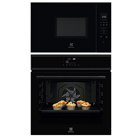 Paket ugn och mikro Electrolux - COPP22B-KMFD172NB - SteamBake ugn & Touch-mikro 37.1 cm höjd Paket ugn och mikro Electrolux - COPP22B-KMFD172NB - SteamBake ugn & Touch-mikro 37.1 cm höjd