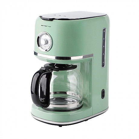 Emerio - CME-133280 - Grön Retro, Glaskanna & Antidropp