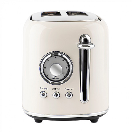 Emerio - Creme Retro, med Upptiningsfunktion