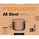 Fiskars - 1064752 - Rostfri, 3-lagersbotten med 5 L