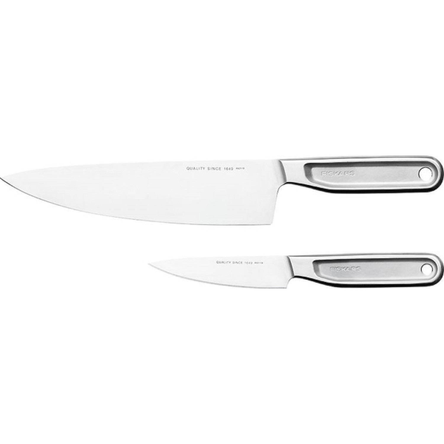 Fiskars kniv 1065053 all steel kockkniv set 2-delat