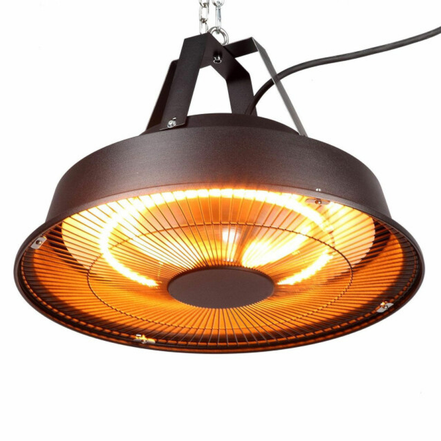 Fornorth infravärmare terrassvärmare ceiling heater comfort 1500w, svart