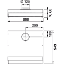 Franke - Spiskåpa Spirit 1225B-12 60cm, Låg Rostfri
