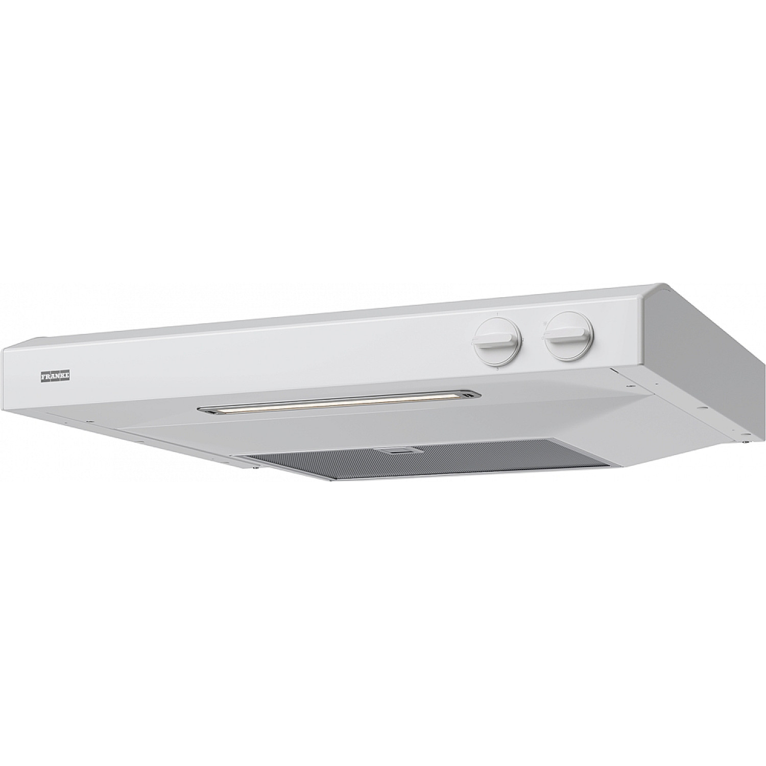 Franke underbyggnadsfläkt spisfläkt classic non-stop 1261a-60 50cm, vit