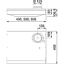 Franke - Spisfläkt Classic Non-Stop 1261A-60 50cm, Vit