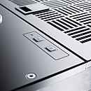 Franke - Spiskåpa 622-10/12 49cm, Rostfri