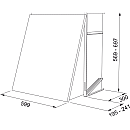 Franke - Spiskåpa Cabinet 353-10, Vit