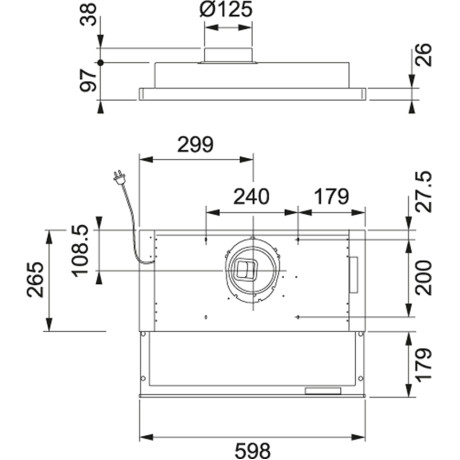Franke - F392-10 60cm vit Lägenhet Franke - F392-10 60cm vit Lägenhet