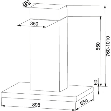 Franke - Stil Extern Fri 90cm RF Franke - Stil Extern Fri 90cm RF