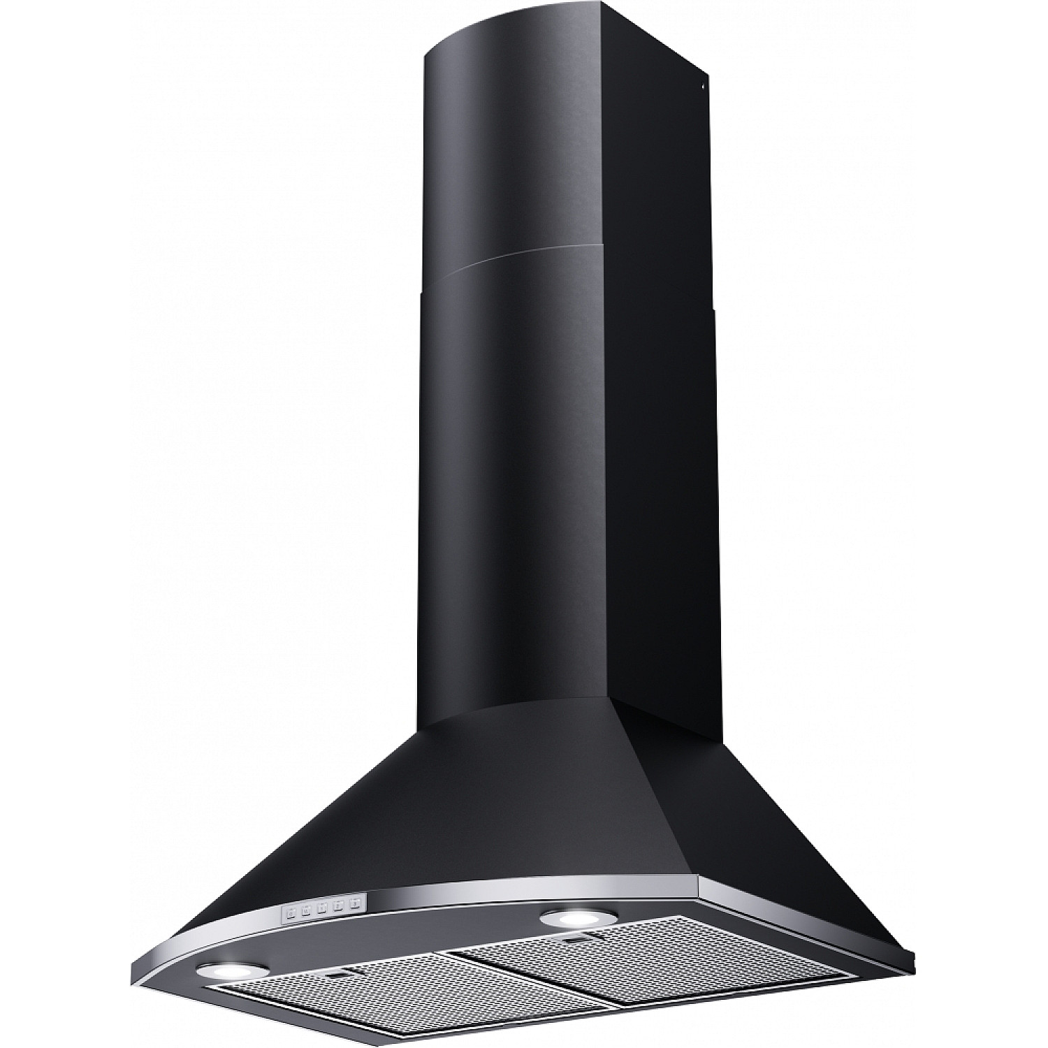 Franke vägghängd fläkt spisfläkt tender 724-10 allian lgh 60 cm , mattsvart