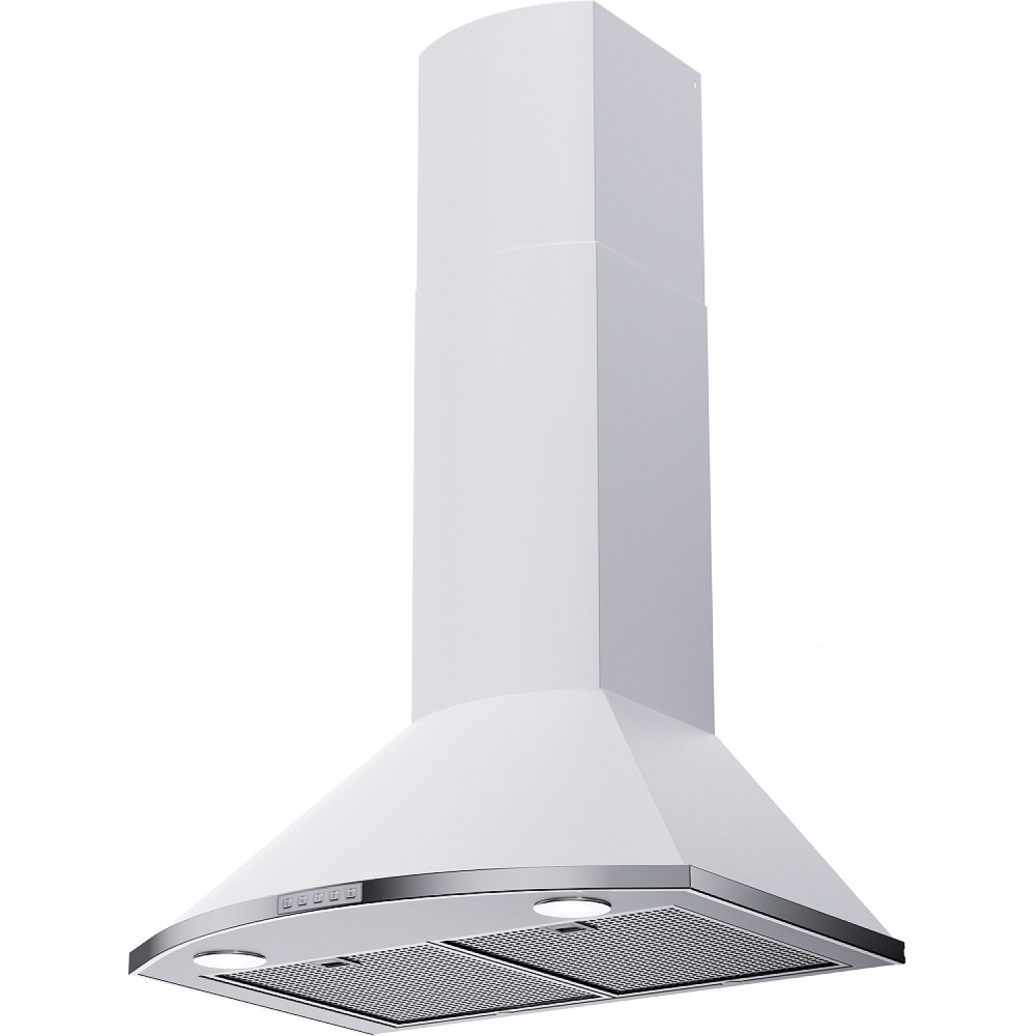 Franke vägghängd fläkt spisfläkt tender 724-10 allian lgh 60 cm , vit
