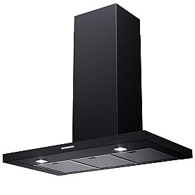 Vägghängd fläkt Franke - Spisfläkt T45 780-12 HE 90 cm , Mattsvart