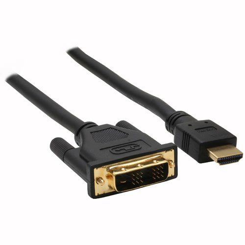Fuj:tech - 1.8 m HDMI - DVI-D - snabb leverans