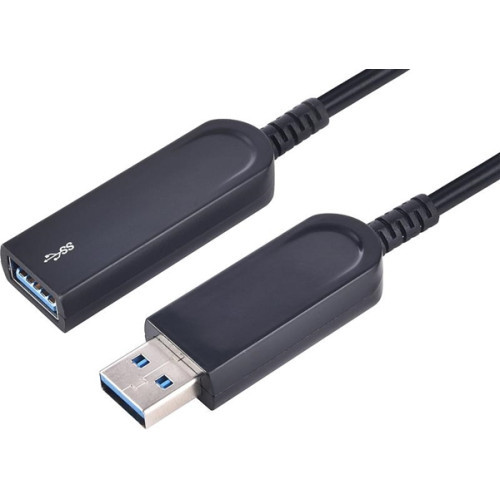 Fuj:tech tillbehör till tv usb a 3.2 gen1 aoc förlängningskabel, 10m