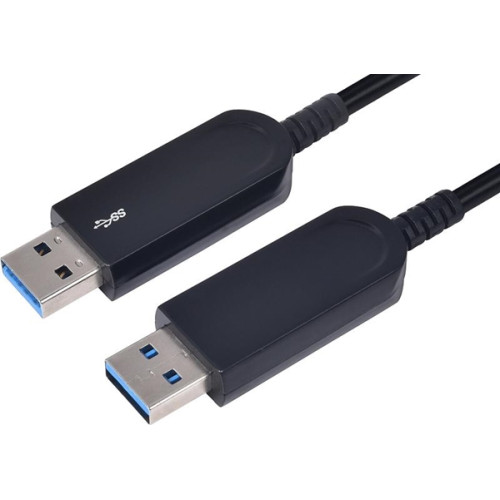 Fuj:tech - USB A 3.2 Gen1 AOC-kabel. 10m