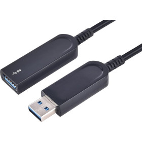 Fuj:tech - USB A 3.2 Gen1 AOC förlängningskabel, 5m