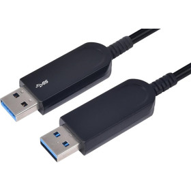 Fuj:tech - USB A 3.2 Gen1 AOC-kabel, 10m